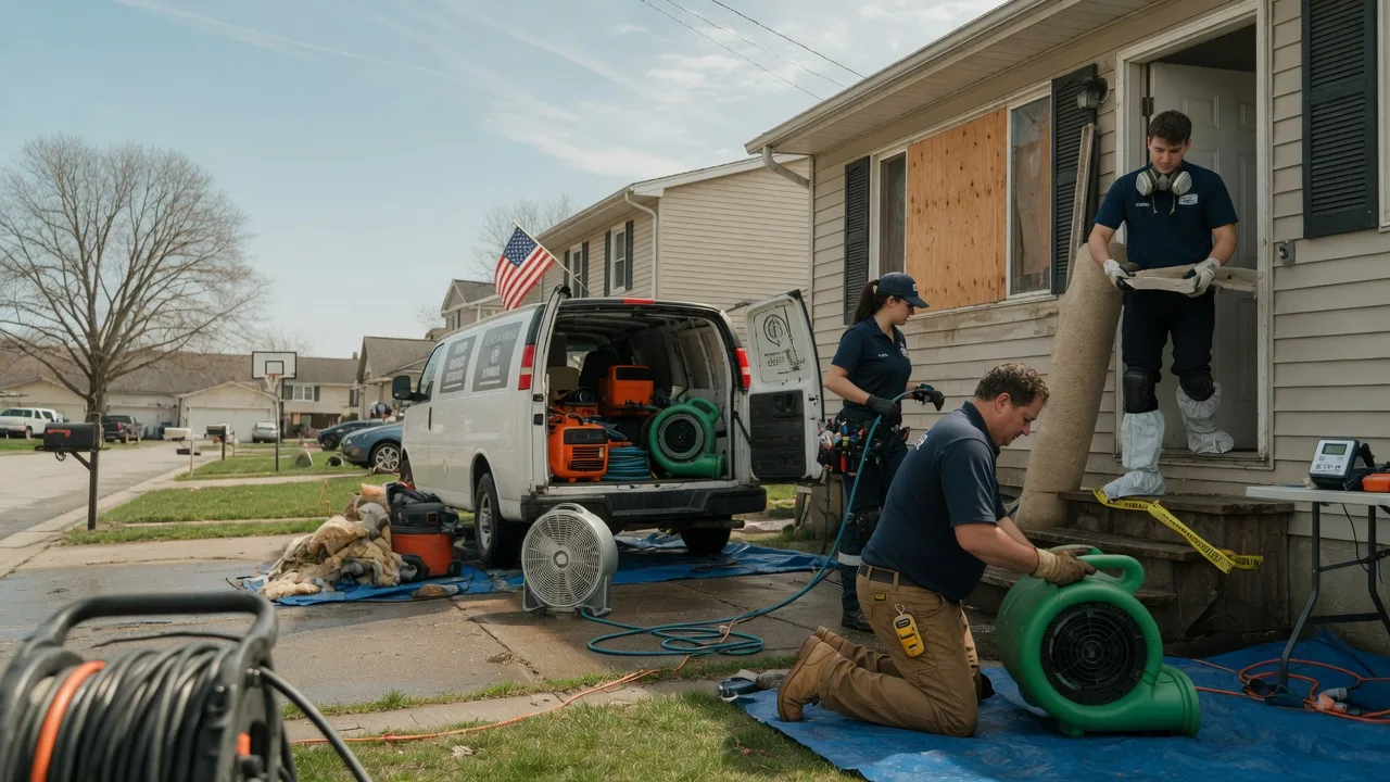 Water Damage Restoration in Notre Dame, IN near me